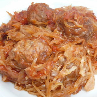 Ленивые голубцы в мультиварке