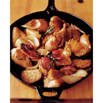 My Mother's Chicken and Potatoes