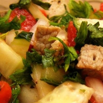 1. Этап. Салат Охотничий: Салат 