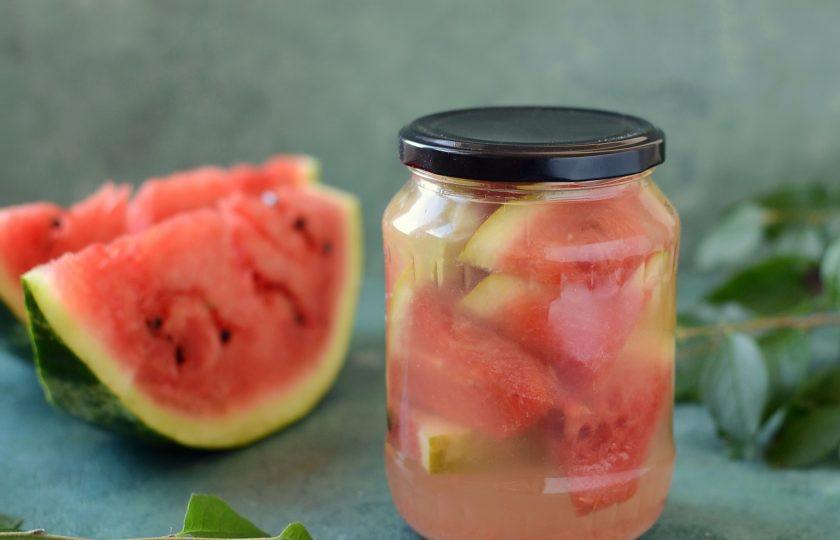 1. Этап. Арбузы с горчицей на зиму: Арбузы с горчицей на зиму готовы!