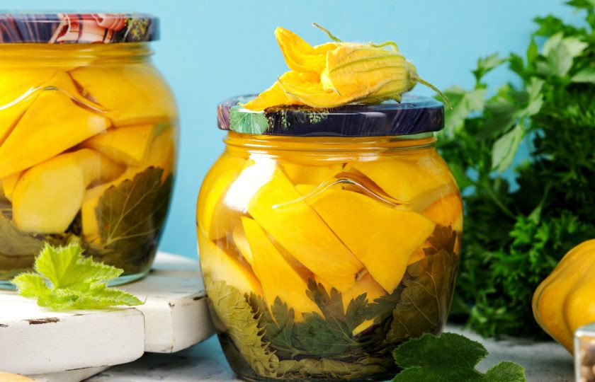 1. Этап. Патиссоны, маринованные кусочками: Патиссоны, маринованные кусочками готовы. Хранить можно в условиях городской квартиры, в любом тёмном и прохладном месте. Вкусной вам зимы!