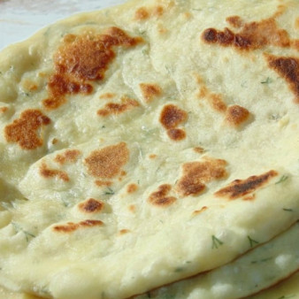 Лепешки жареные (на кефире)