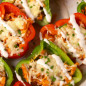 Buffalo Chicken-Stuffed Peppers