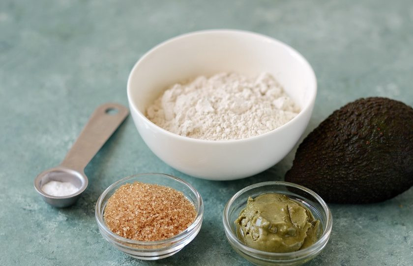 1. Этап. Печенье из урбеча: Подготовьте все ингредиенты.