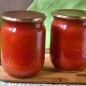 Помидоры в томатном соке на зиму