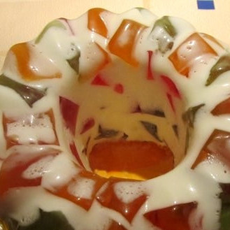 Торт Самоцветы в снегу