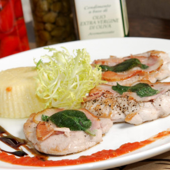 Сальтимбокка из свинины