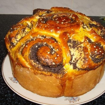 Пирог с маком