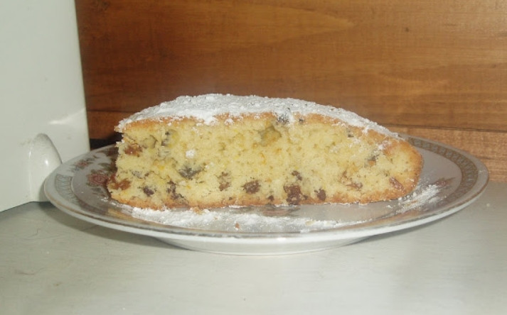 1. Этап. Кекс с цедрой: Приятного аппетита!