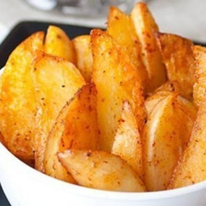 Картофель дольками в духовке