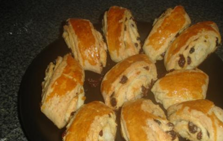 1. Этап. Гата с творогом: Приятного аппетита!