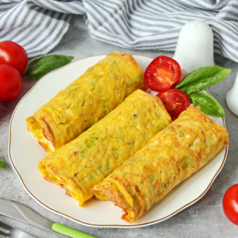 Сосиски в тесте без теста