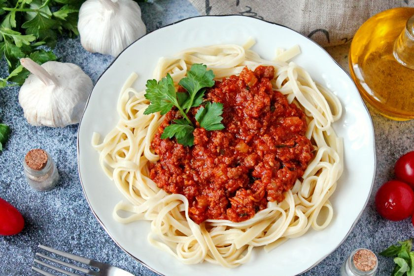 1. Этап. Паста Болоньезе классическая: Приятного аппетита!