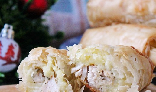 1. Этап. Рулетики-пирожки из теста фило: Приятного аппетита.