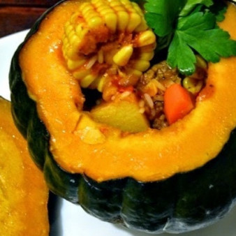 Рагу из говядины в тыкве по-аргентински