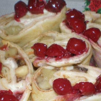 Рулеты из блинов