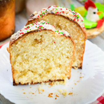 Кулич с коньяком