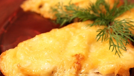 1. Этап. Запеченное мясо с сыром: Запекаем мясо в духовке на протяжении примерно 45-50 минут (до золотистой румяной корочки). Приятного аппетита!