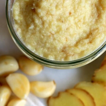 Имбирно-чесночная паста