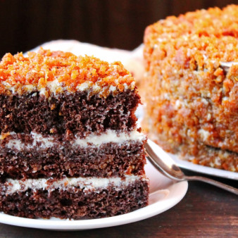 Янтарный торт