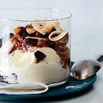 German Chocolate Cake Sundae