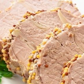 Свинина запеченная с горчицей