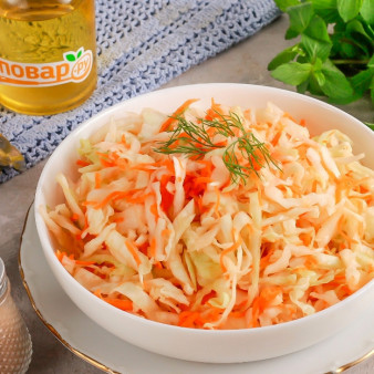 Засолка капусты сухим способом