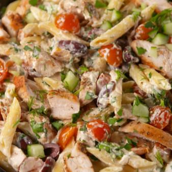 Greek Chicken Pasta