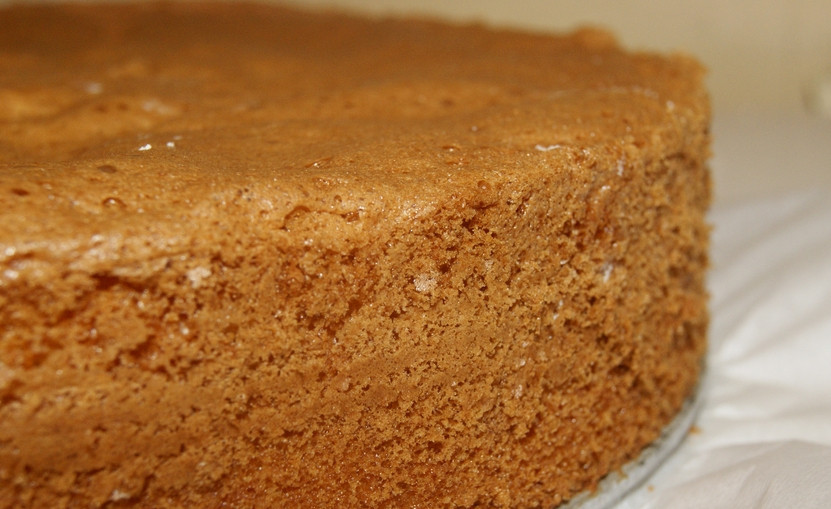 1. Этап. Генуэзский бисквит: Приятного аппетита!