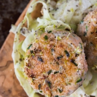 Рыбные котлеты с капустой