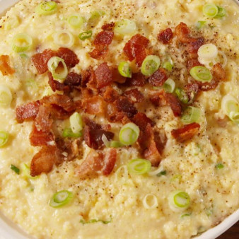 Loaded Slow-Cooker Grits