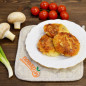 Сырники с грибами и беконом