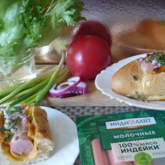 Хот-дог по-домашнему
