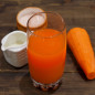 Морковный сок со сливками