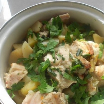 Куриная грудка в рукаве