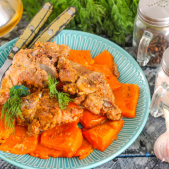 Баранина с тыквой