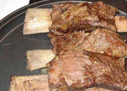 1. Этап. Тушеные ребрышки с соусом Терияки: Ребрышки готовы: