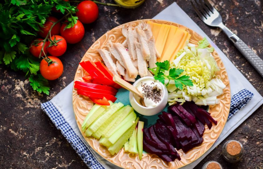 1. Этап. Французский салат со свеклой: Приятного аппетита!