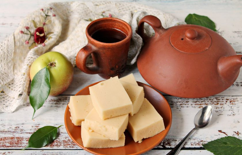 1. Этап. Желе из фруктового пюре: Приятного аппетита!