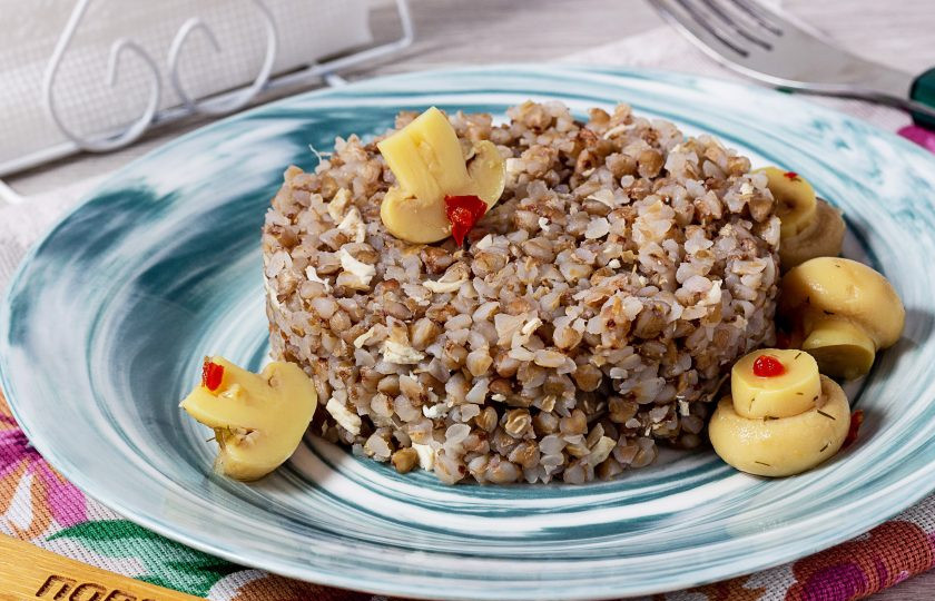 1. Этап. Каша на курином бульоне: Приятного аппетита!