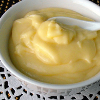 Заварной крем в микроволновке