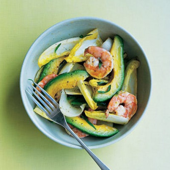 Avocado, Shrimp, and Endive Salad