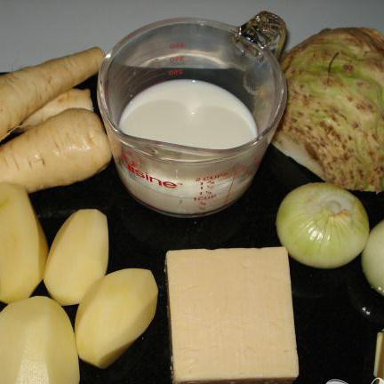 1. Этап. Выпечка из сыра и картофеля: Ингредиенты: