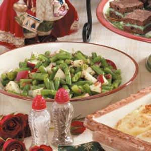 Apple-Bacon Green Beans