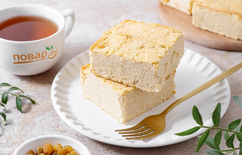 1. Этап. Запеканка из соевой окары: Запеканка из соевой окары готова, приятного вам аппетита!