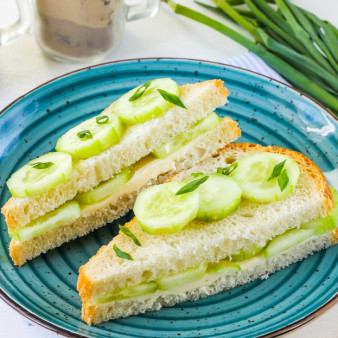 Сэндвичи с огурцом