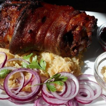 Cвиная рулька по-немецки