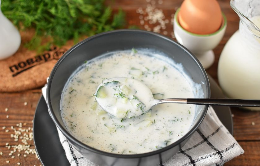 1. Этап. Кефирный суп для похудения: Приятного аппетита!