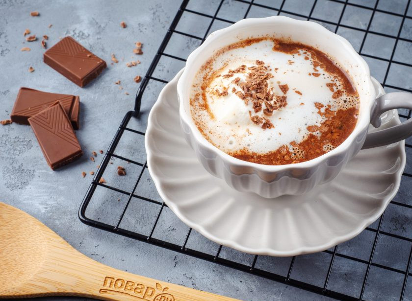 1. Этап. Кофе с пломбиром: Это очень вкусно! Приятного аппетита!