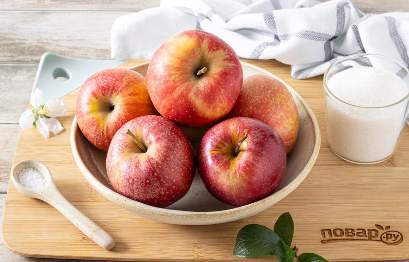 1. Этап. Домашняя пастила: Подготовьте все ингредиенты.